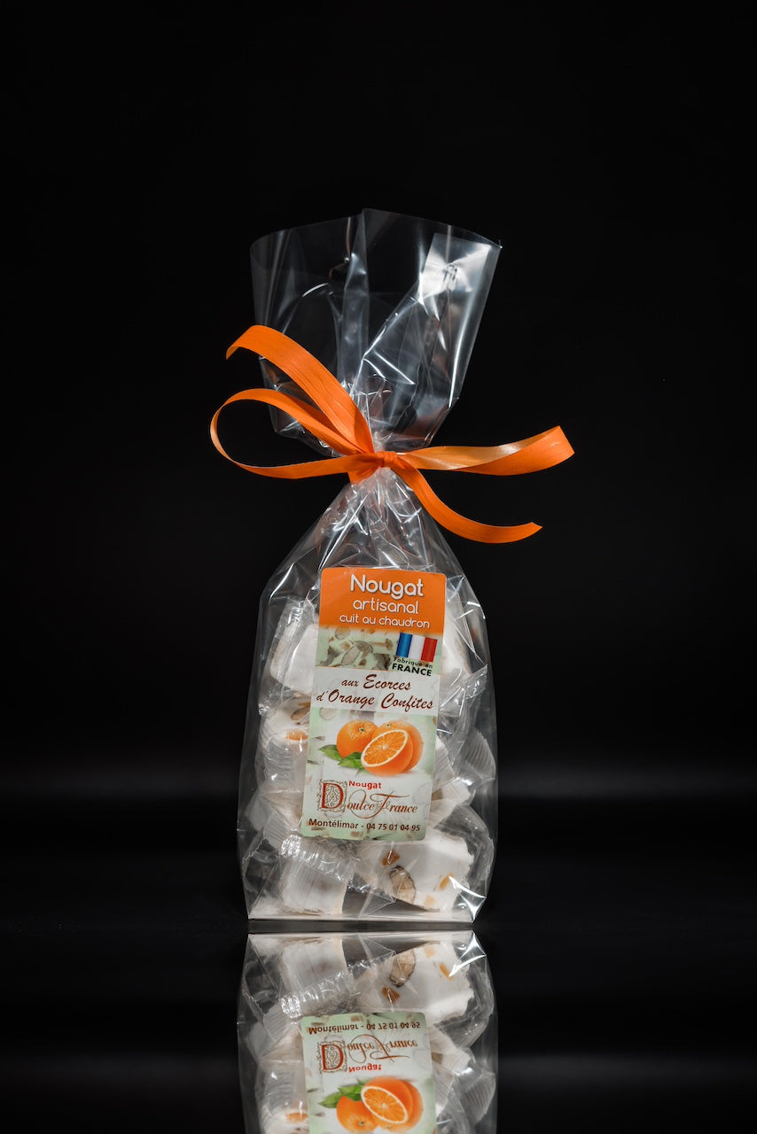Nougat tendre aux écorces d'oranges confites