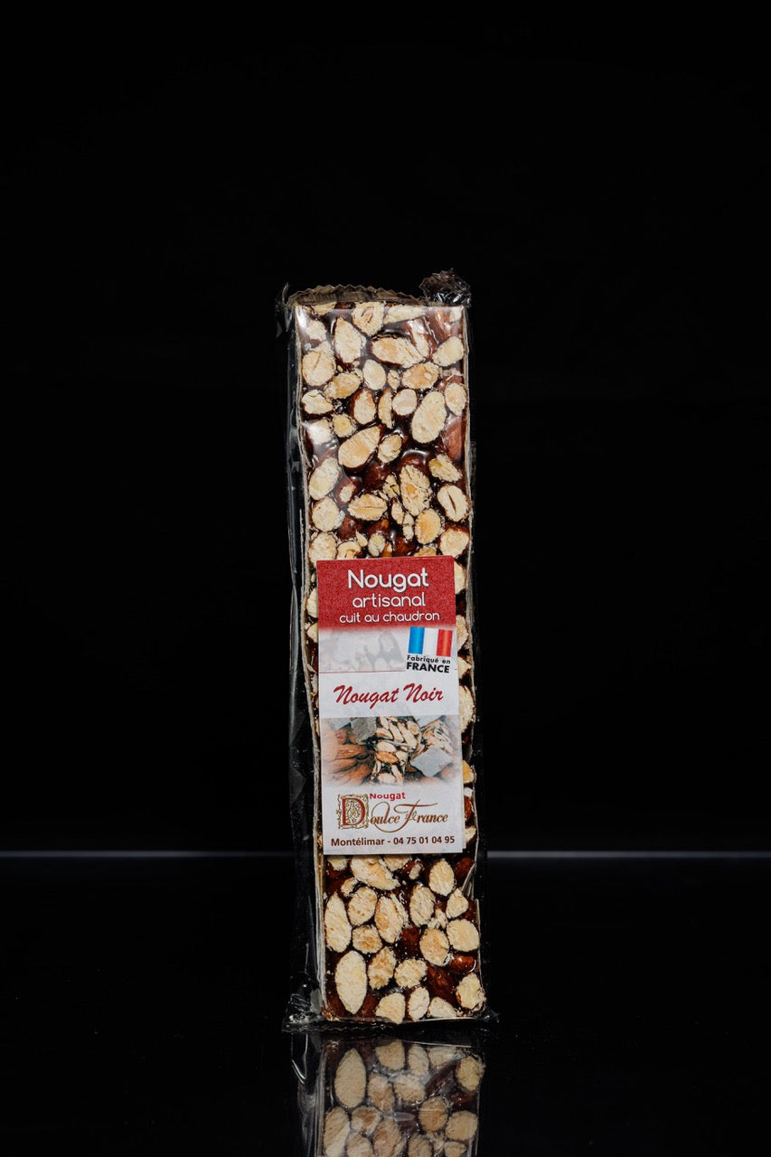 Barre 200 g Nougat Noir de Provence artisanal