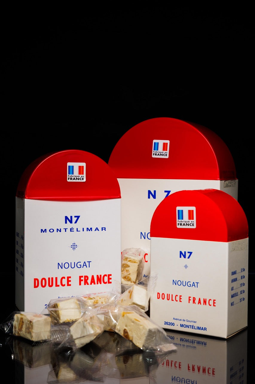 Bornes N7 Nougat tendre artisanal