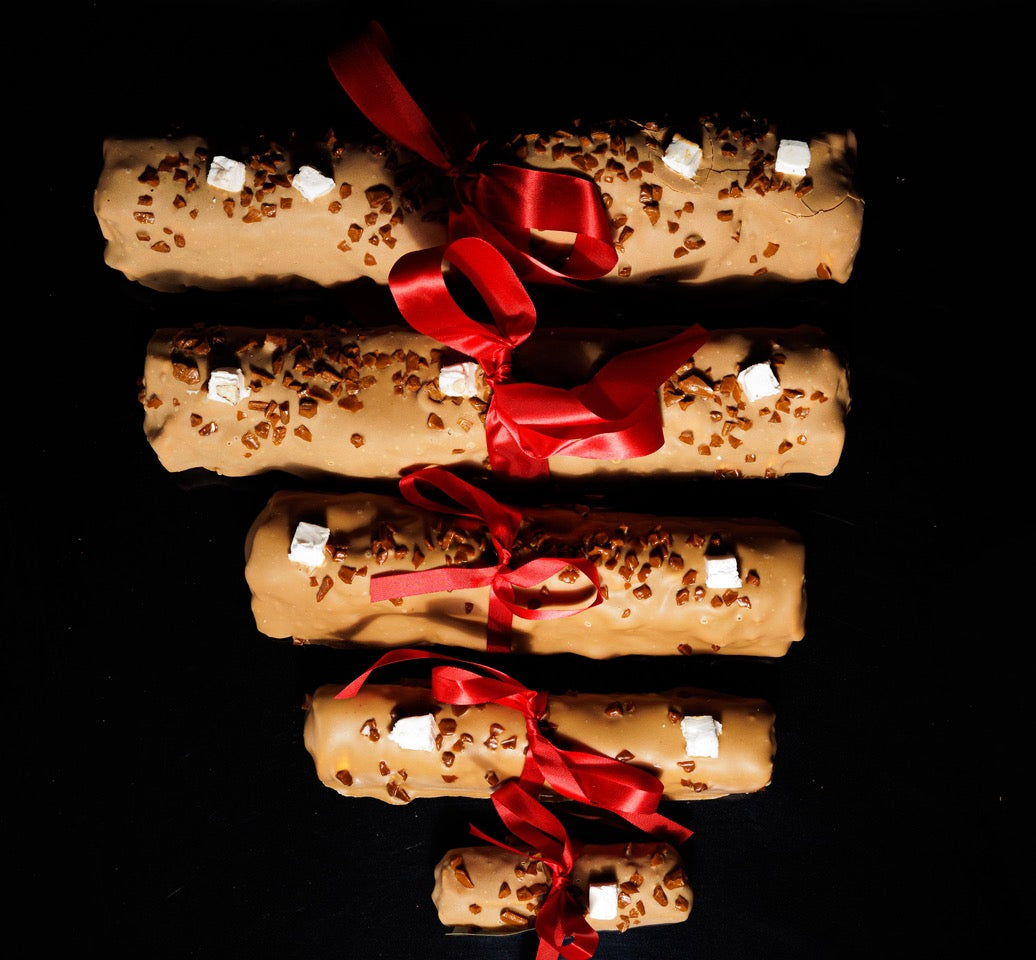 Buches  Nougat tendre au chocolat caramel
