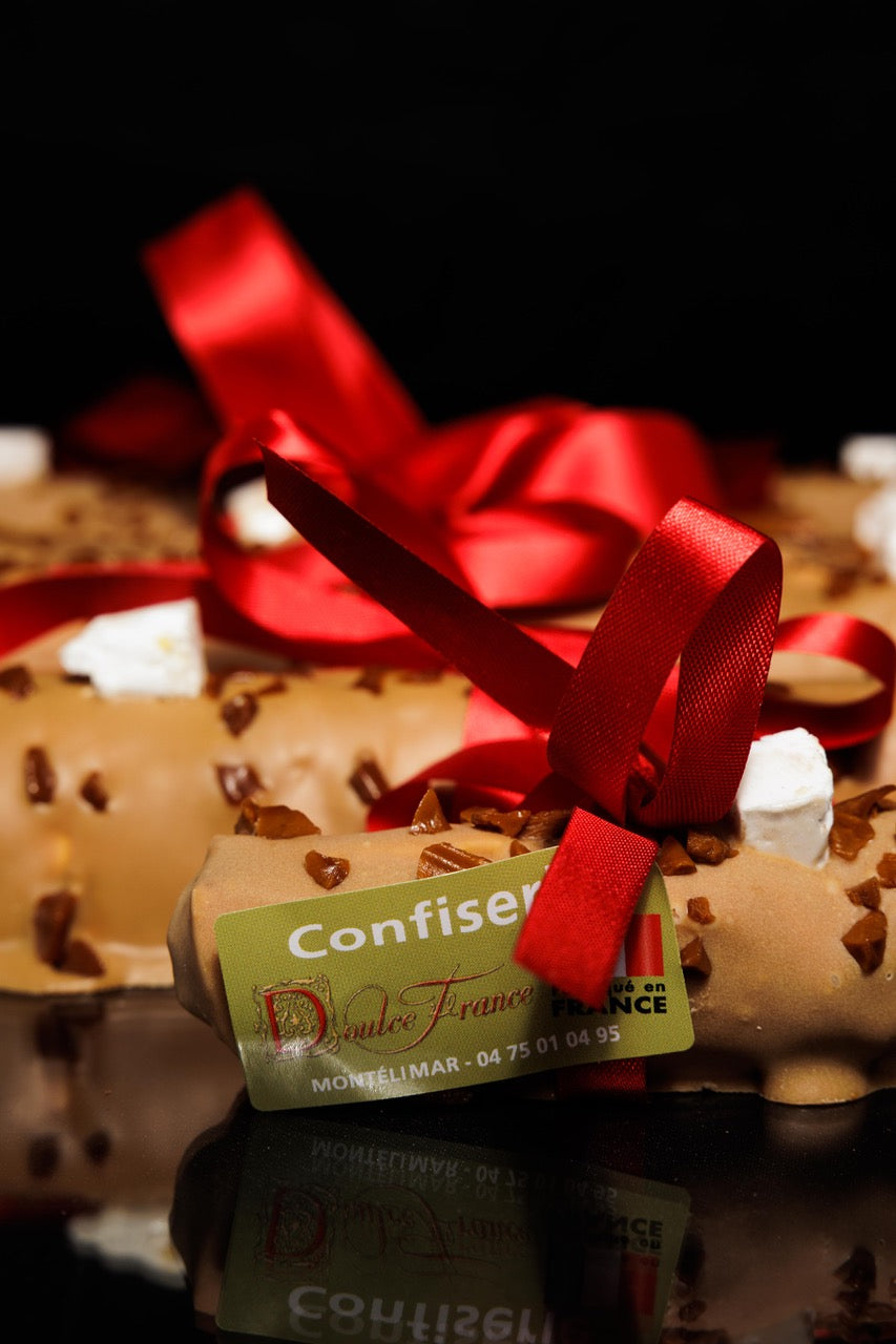 Buches Nougat tendre au chocolat caramel