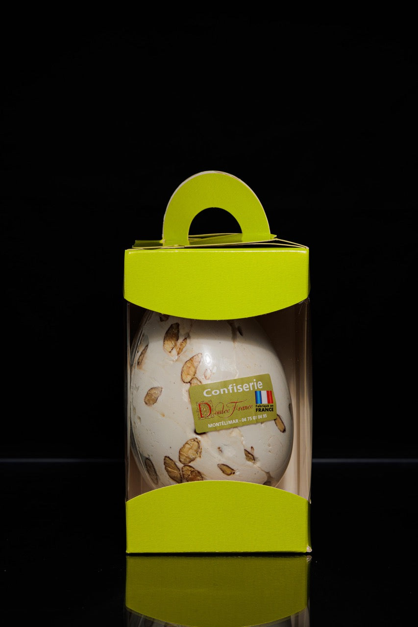 Oeuf de Pâques 250 g en Nougat tendre