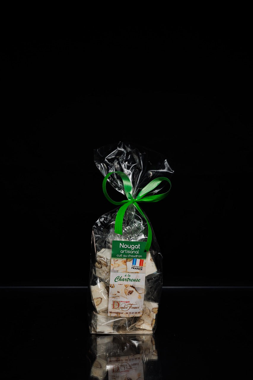 Sachet 100 g Nougat tendre artisanal à la Chartreuse