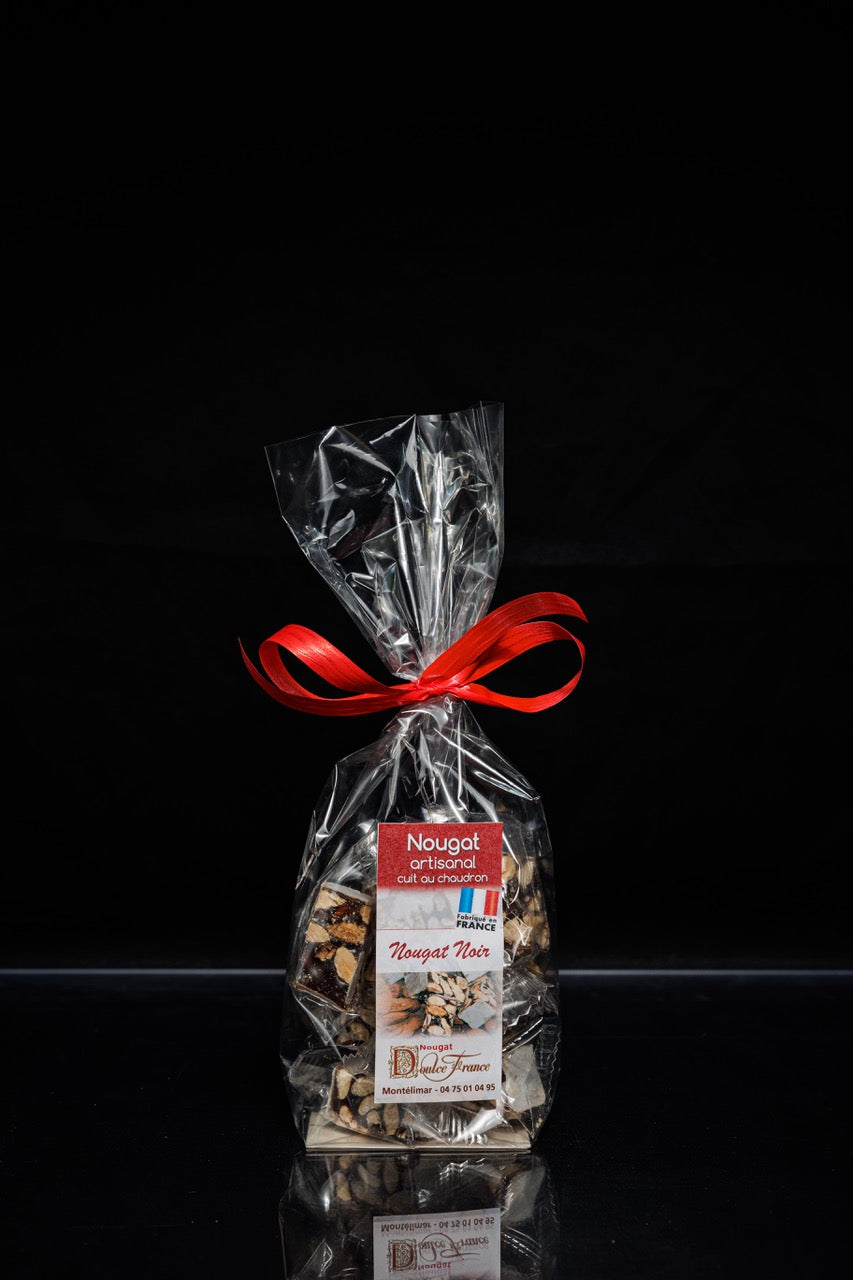Sachet 100 g Nougat Noir de Provence artisanal