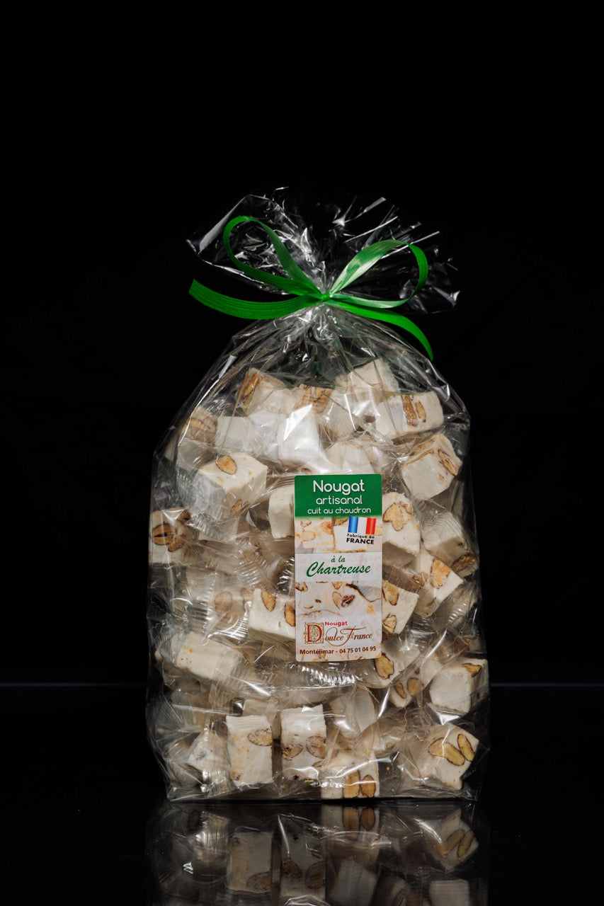 Sachet 1 Kg Nougat tendre artisanal à la Chartreuse