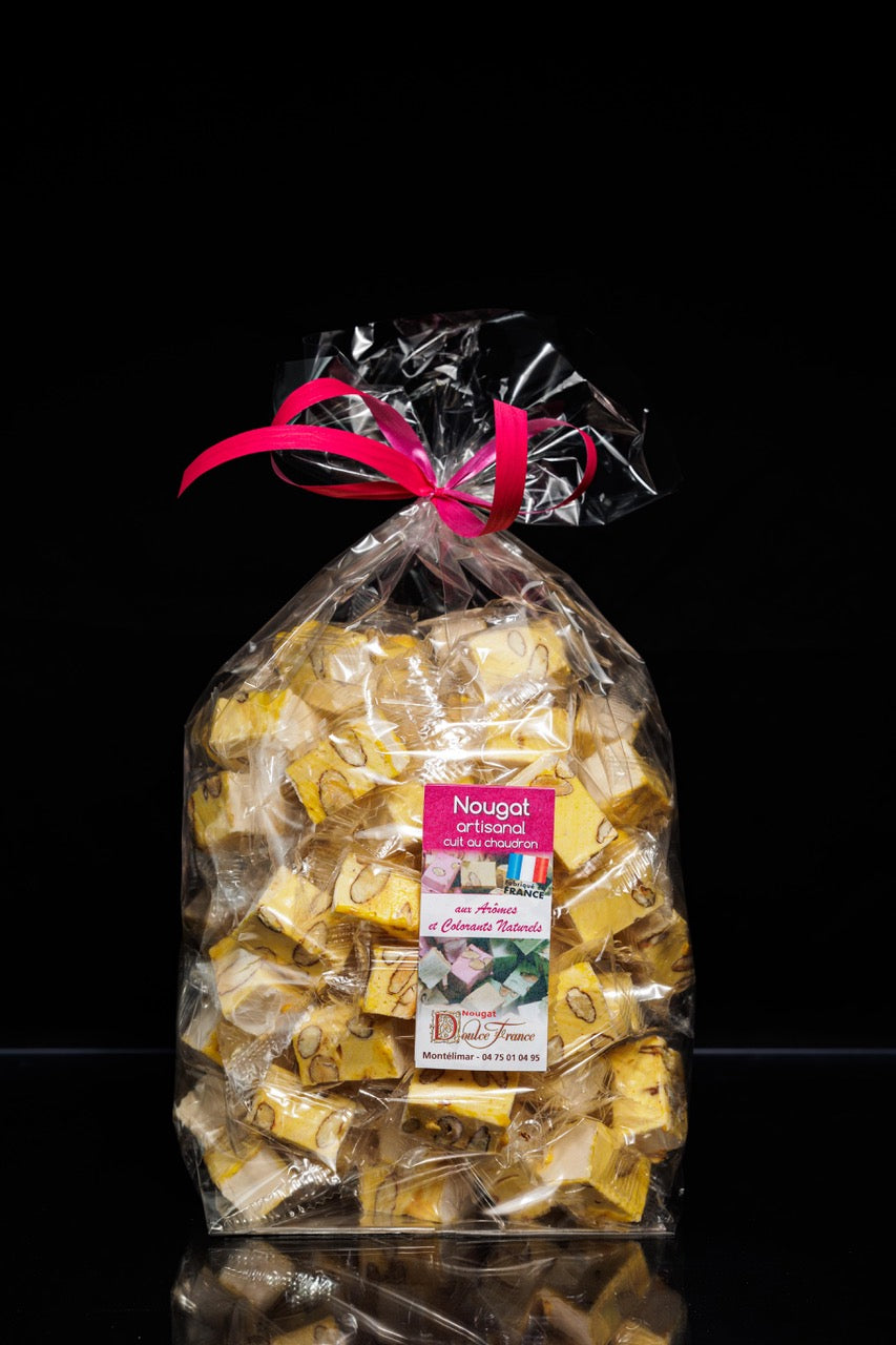 Sachet & Kg Nougat tendre artisanal au citron