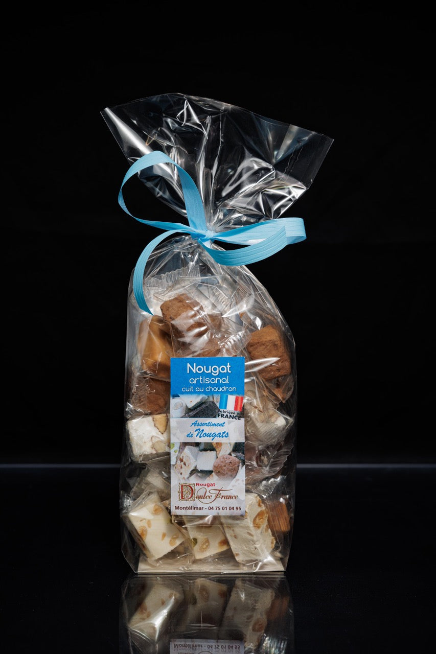 Sachet 200 g Assortiment de Nougat artisanal