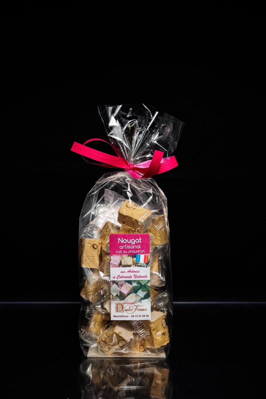 Sachet 200 g Nougat tendre artisanal au café