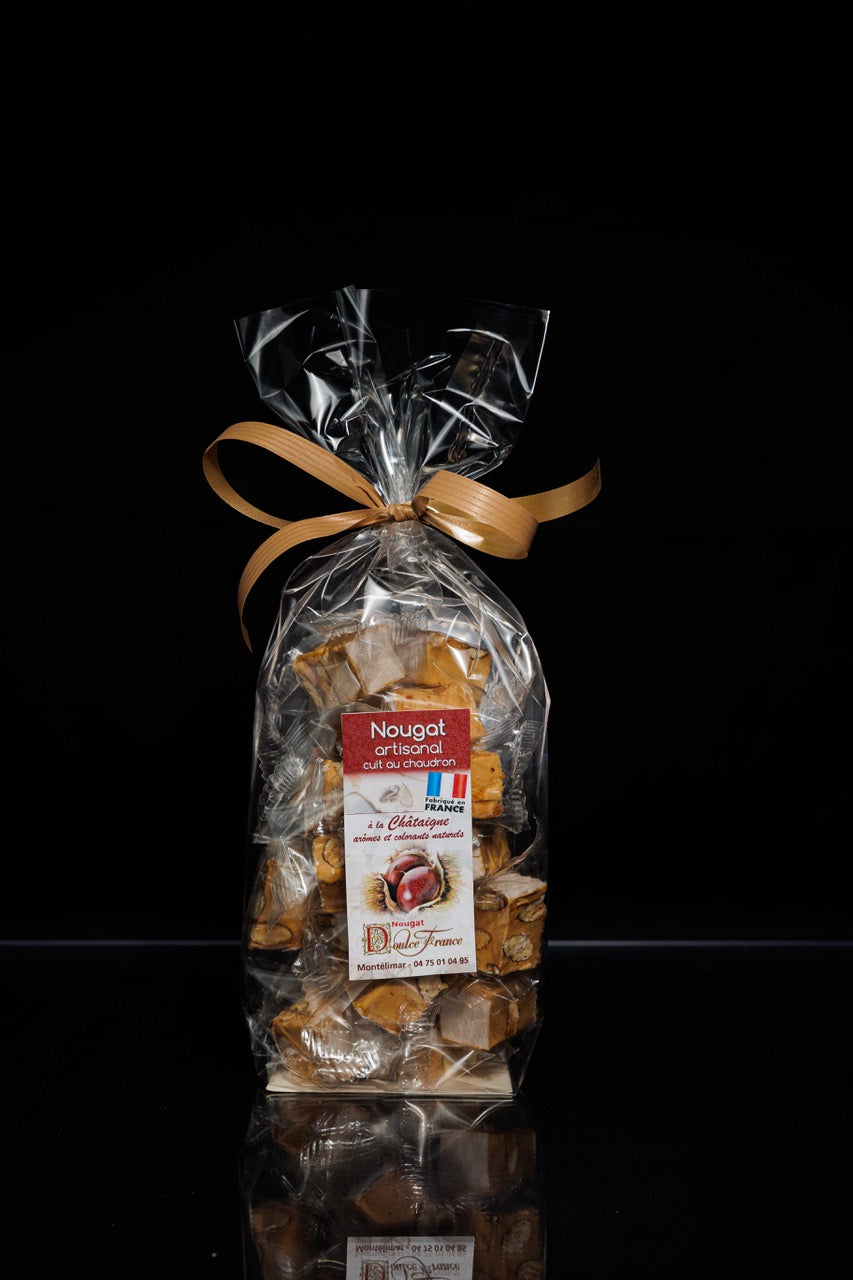 Sachet 200 g Nougat tendre artisanal à la Châtaigne