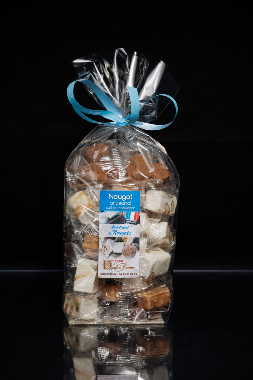 Sachet 400 g Assortiment de Nougat artisanal