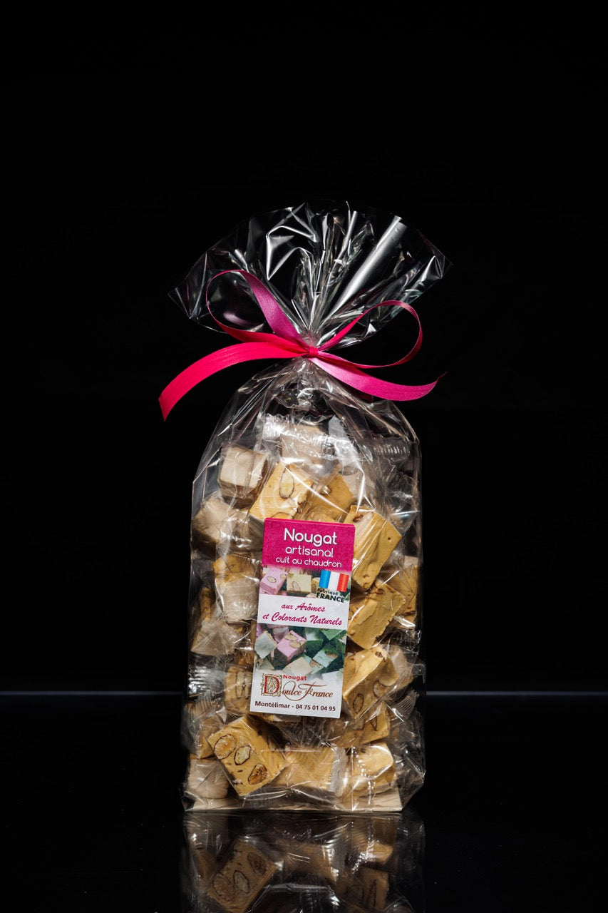 Sachet 400 g Nougat tendre artisanal au café
