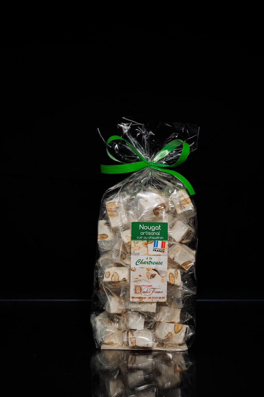 Sachet 400 g Nougat tendre artisanal à la Chartreuse